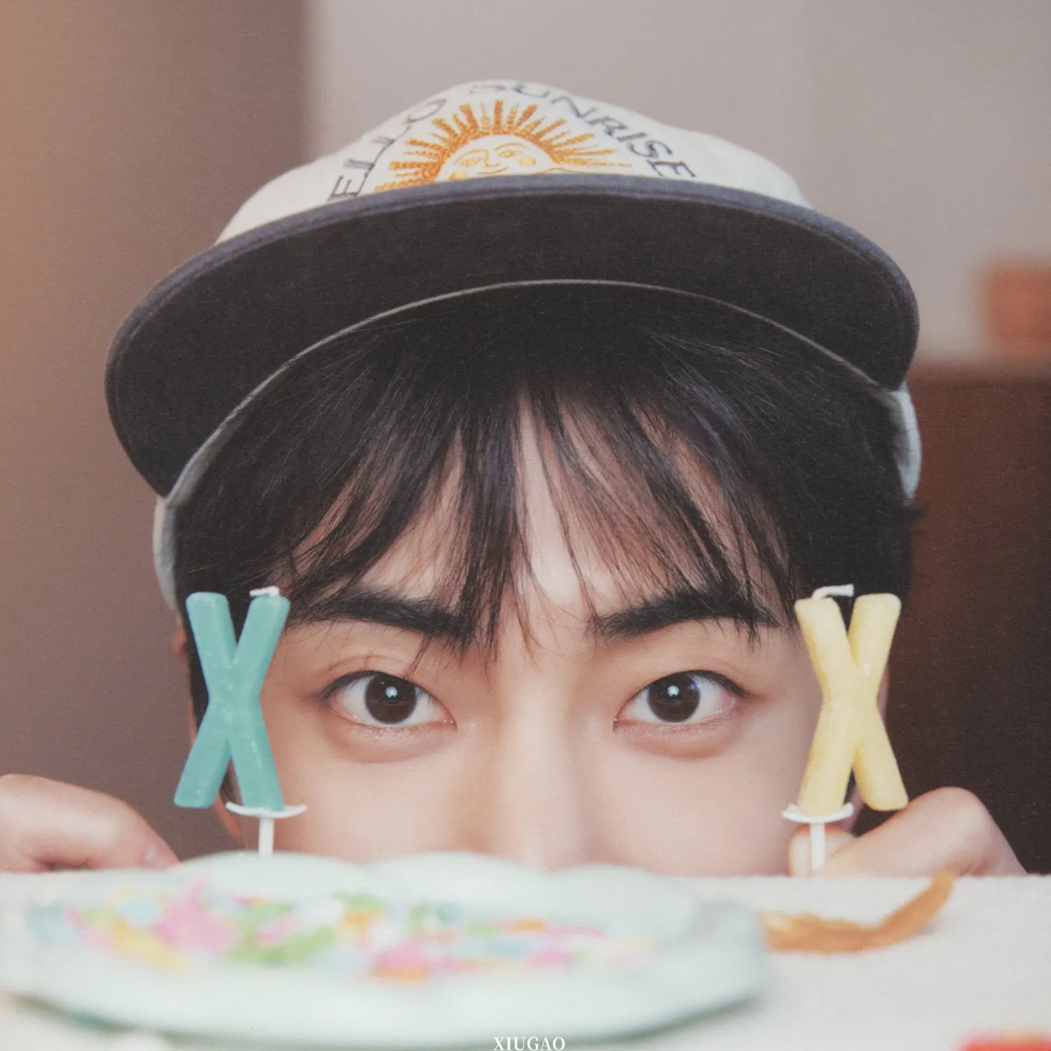 Behind-the-scenes cut of Xiumin (EXO)