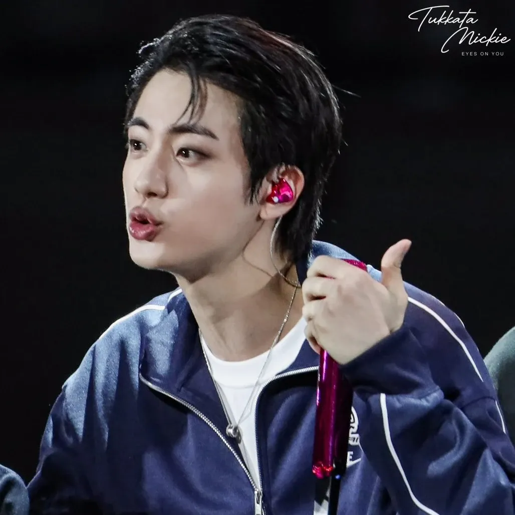 Momen yang diabadikan oleh penggemar Jin (BTS)