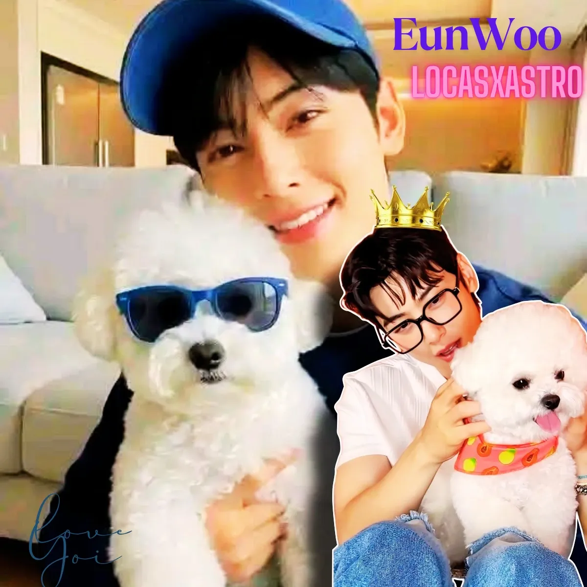 A moment captured by Eunwoo (ASTRO)'s fan