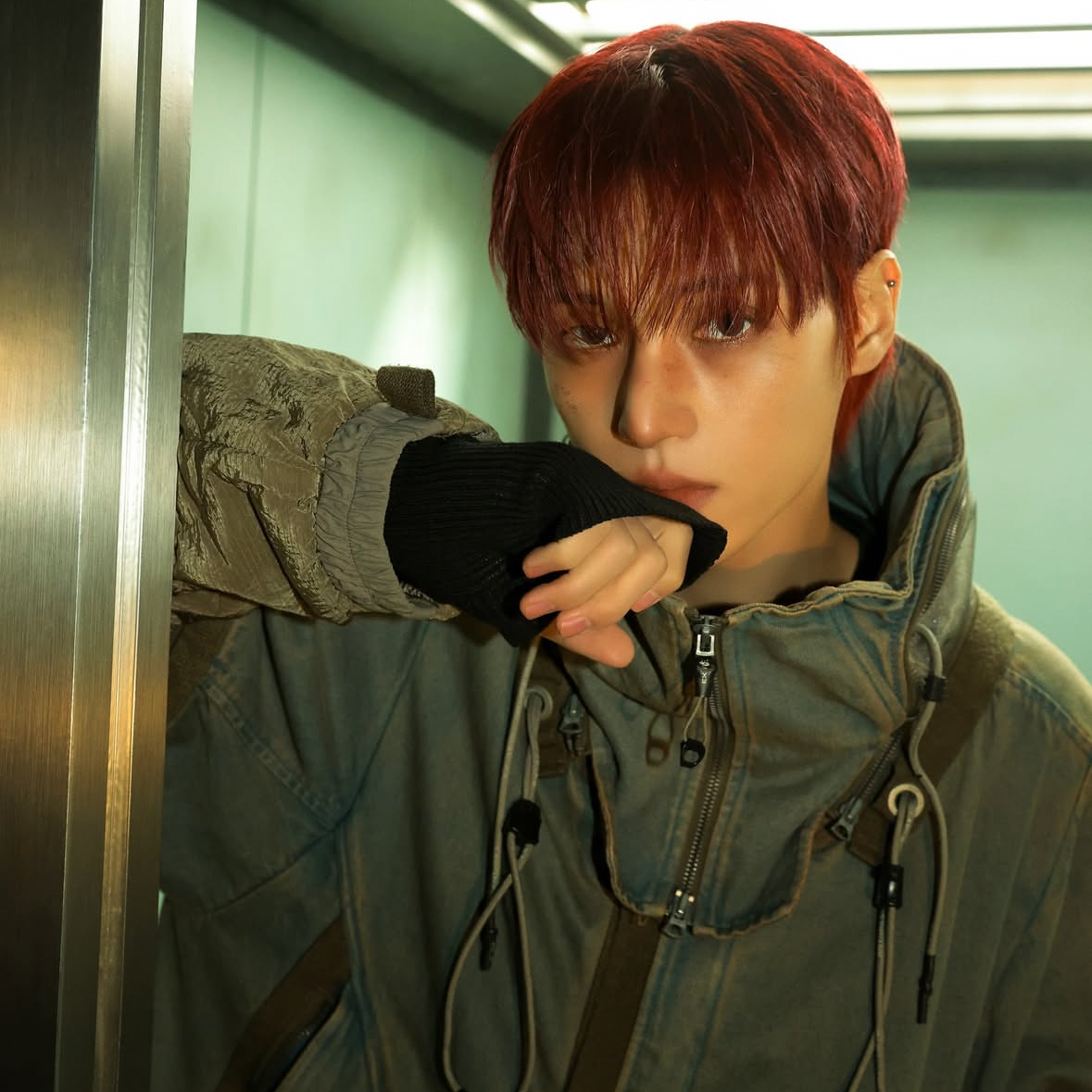 Behind-the-scenes cut of Wooyoung (ATEEZ)