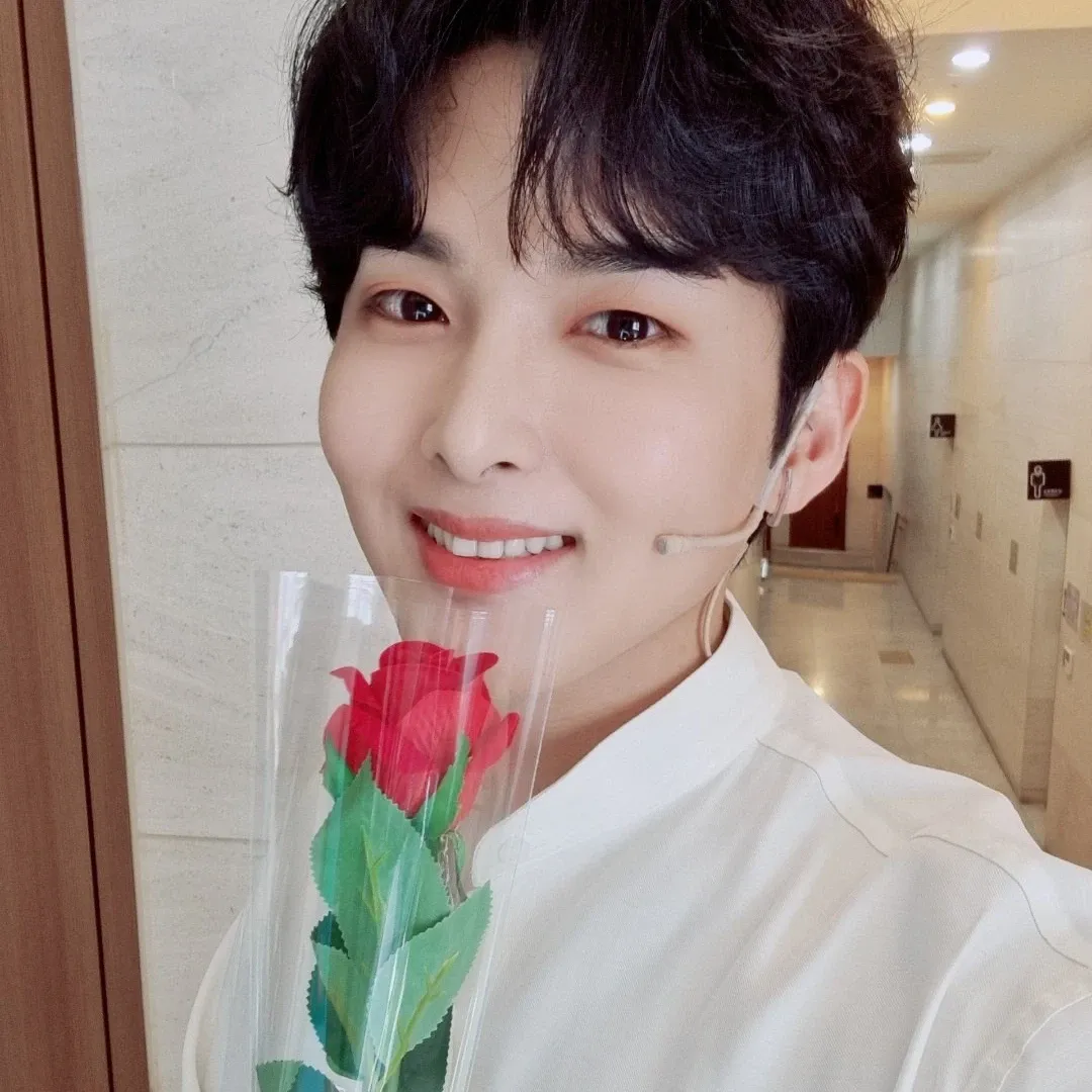 Behind-the-scenes cut of Ryeowook (Super Junior)
