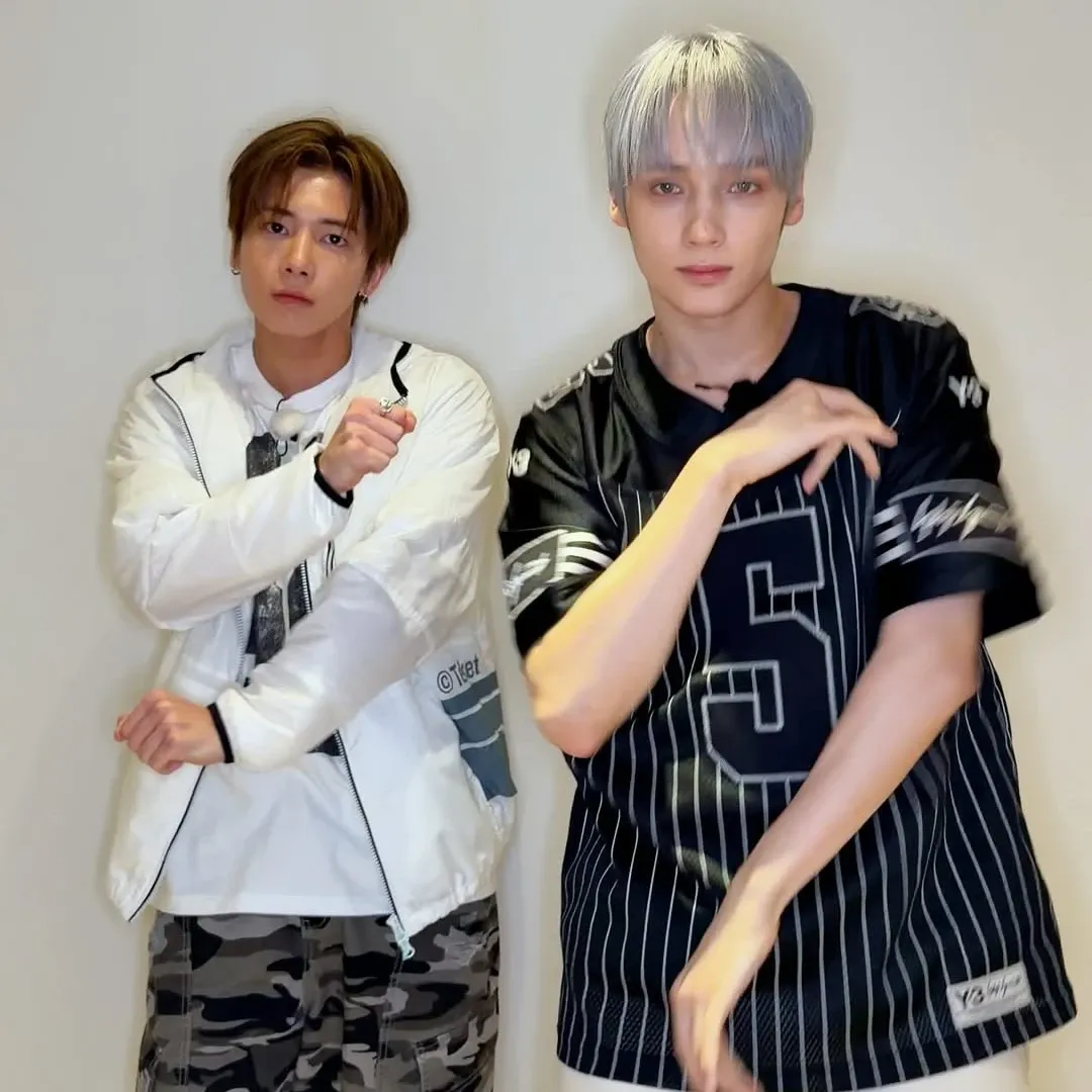 Recent activity shot of TOMORROW X TOGETHER