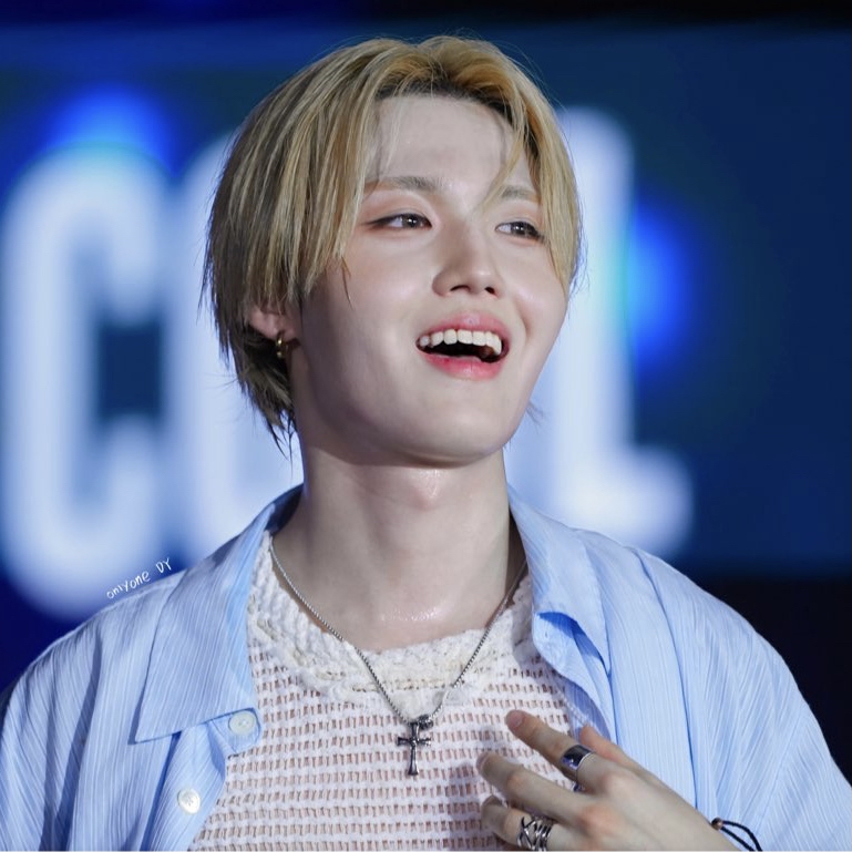 A moment captured by Doyoung (TREASURE)'s fan