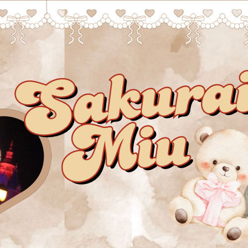 Behind-the-scenes cut of Sakurai Miu (ME:I)