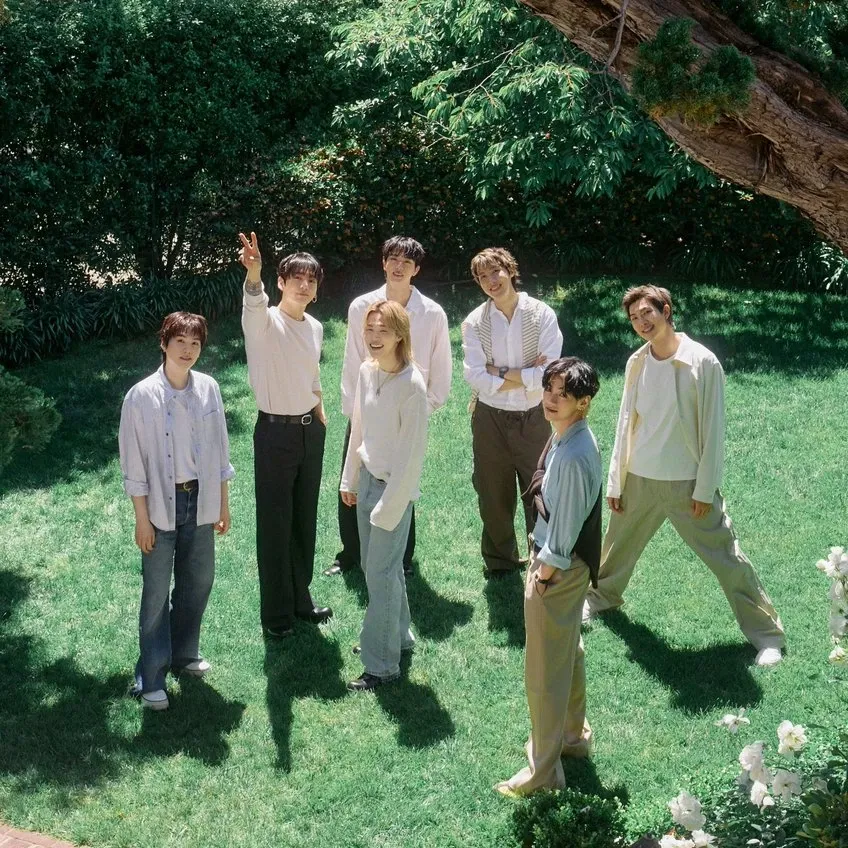 A moment captured by BTS's fan