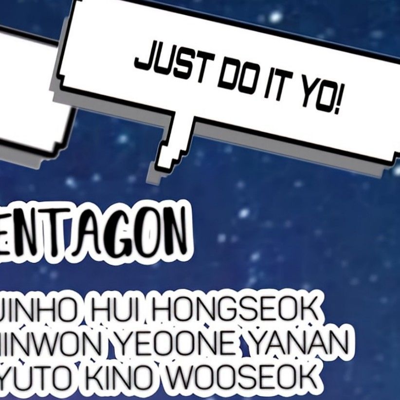 A moment captured by Wooseok (PENTAGON)'s fan