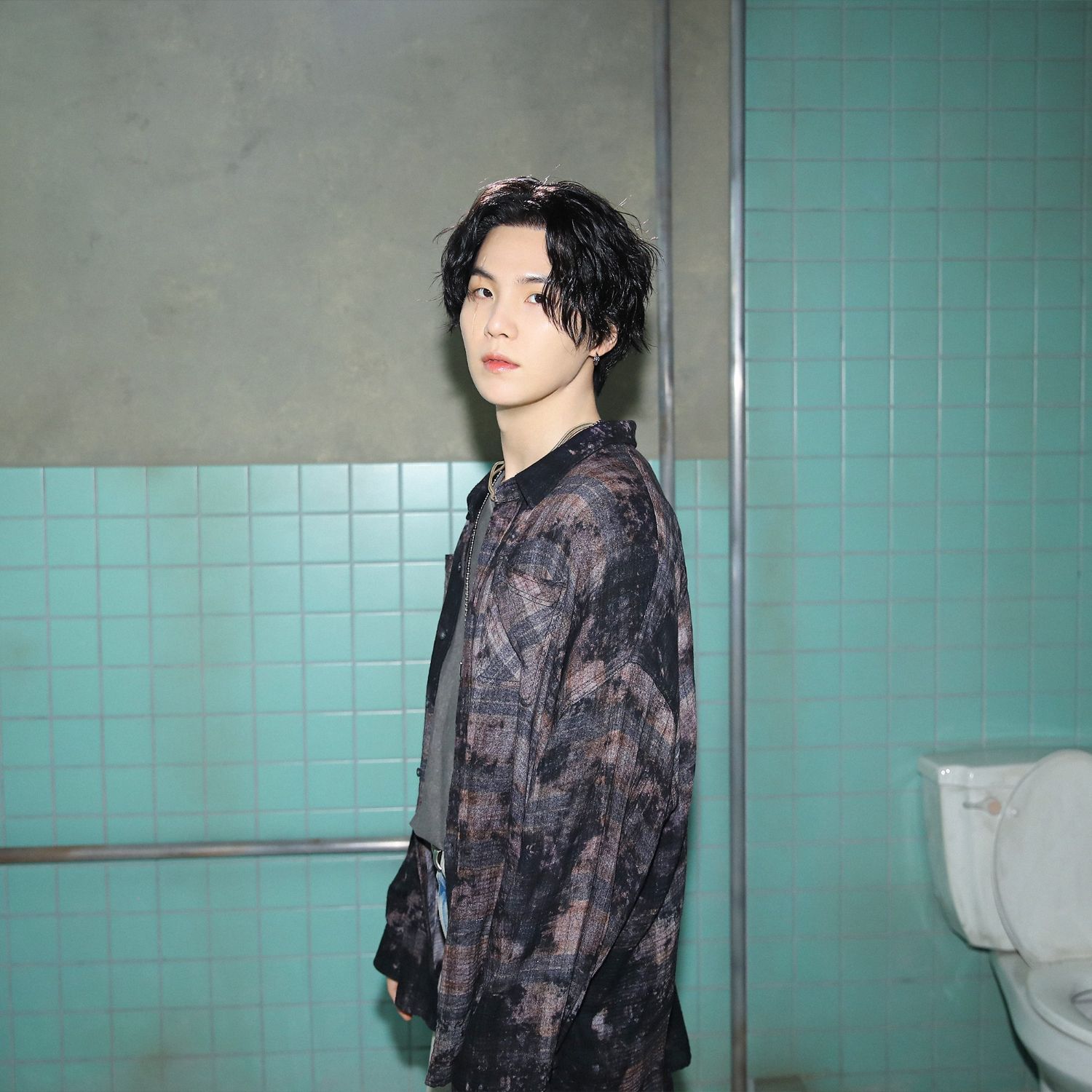 Recent activity shot of SUGA (BTS)