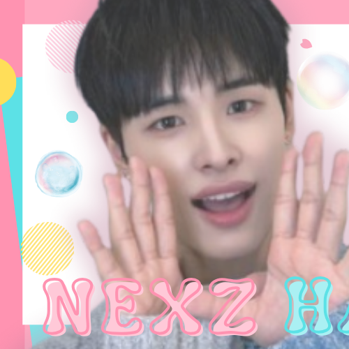 A moment captured by Haru (NEXZ)'s fan