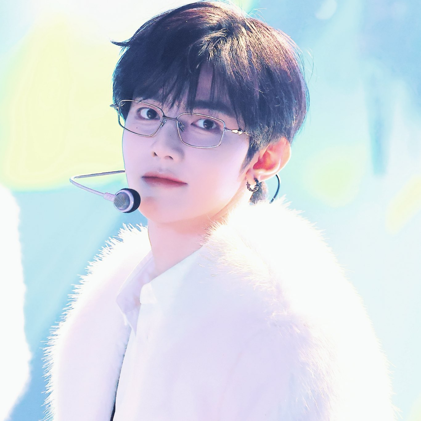 A moment captured by Zhang Hao (ZEROBASEONE)'s fan