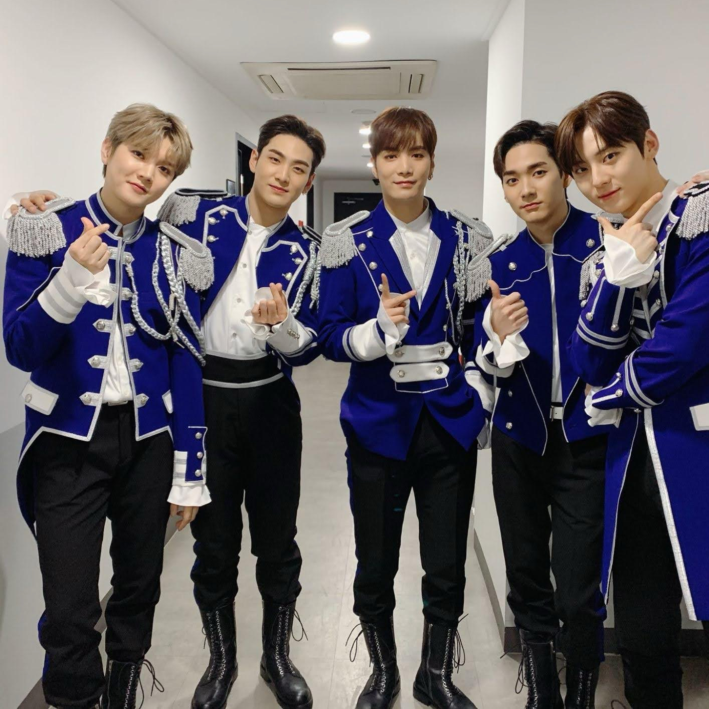 Recent activity shot of NU'EST