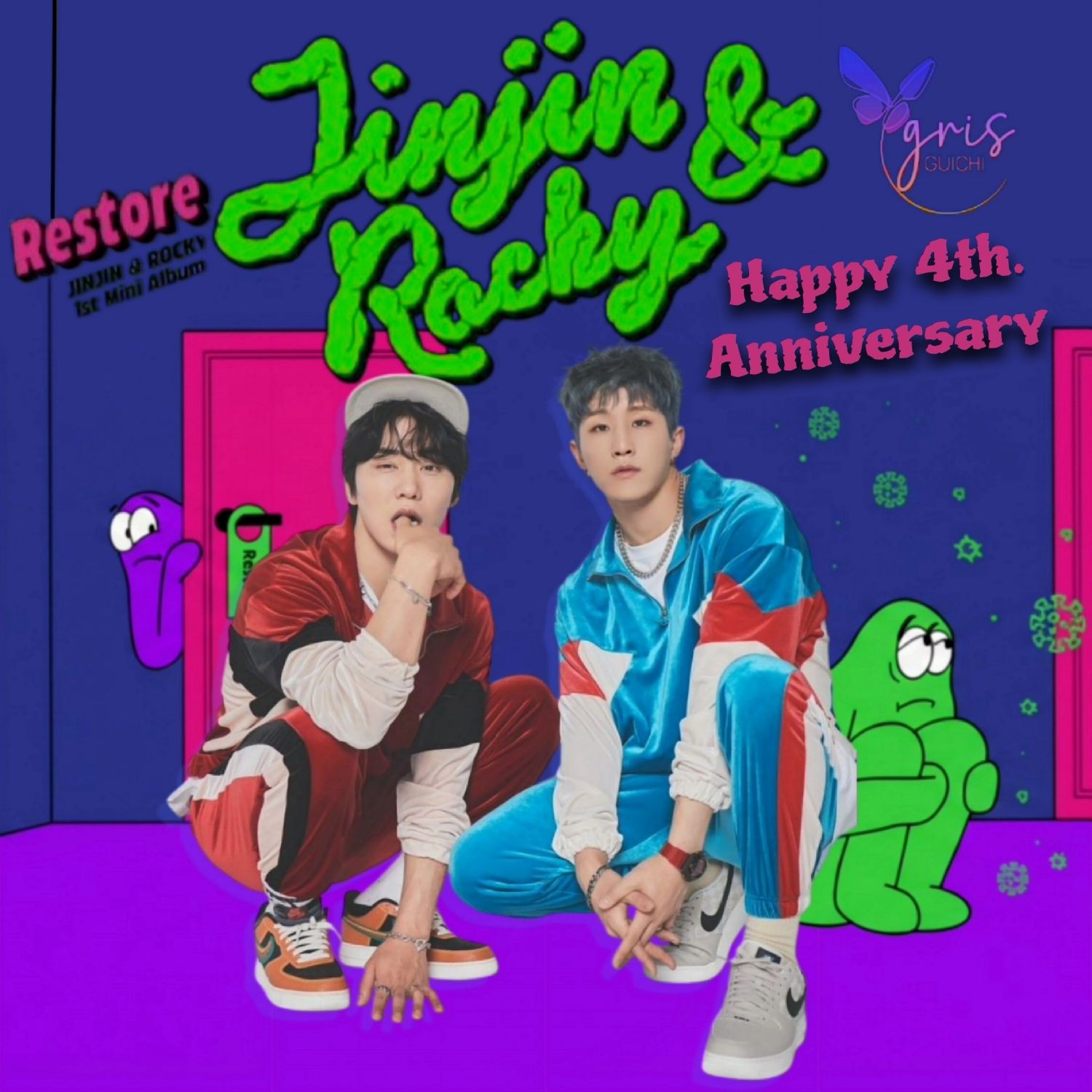 Recent activity shot of Jinjin (ASTRO)