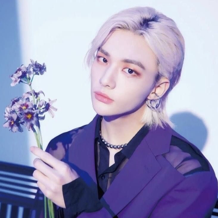Recent activity shot of Hyunjin (Stray Kids)