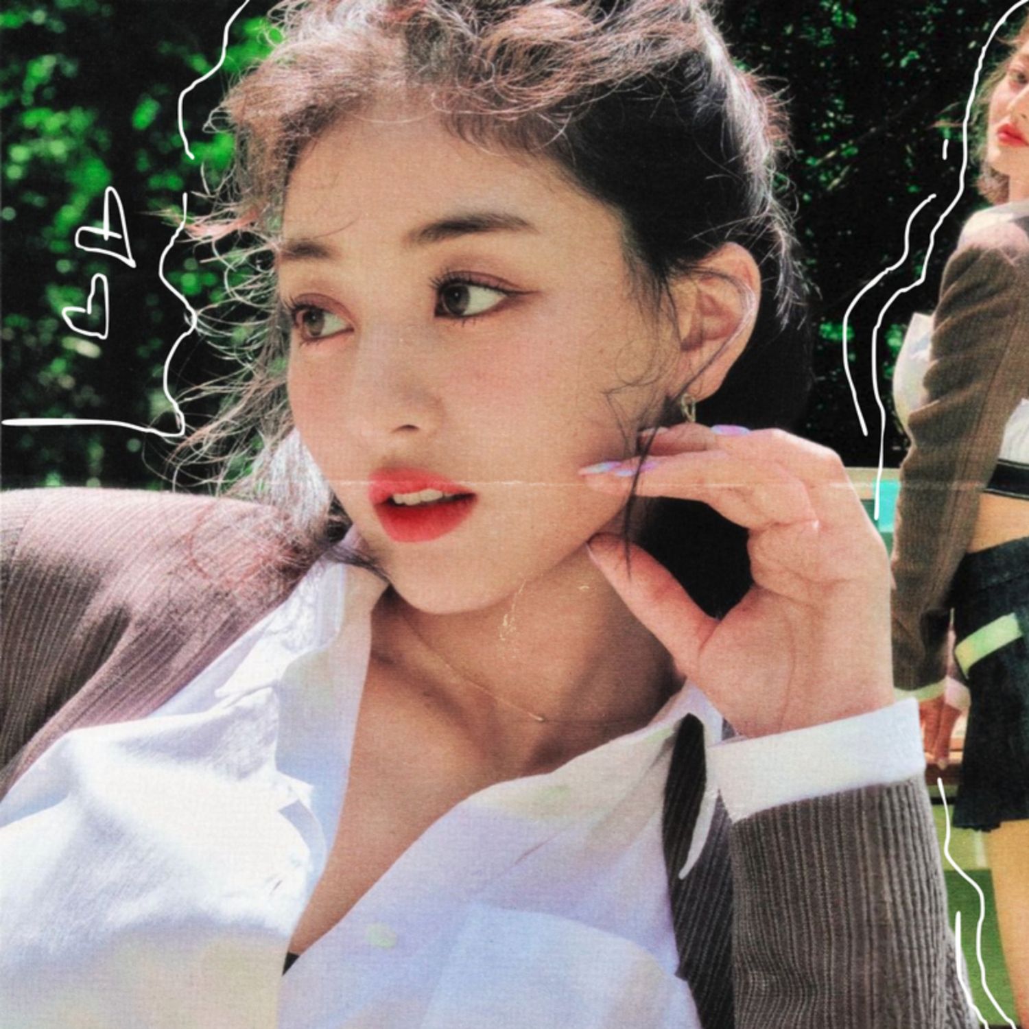 Behind-the-scenes cut of Jihyo (TWICE)