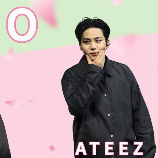 A moment captured by Jongho (ATEEZ)'s fan