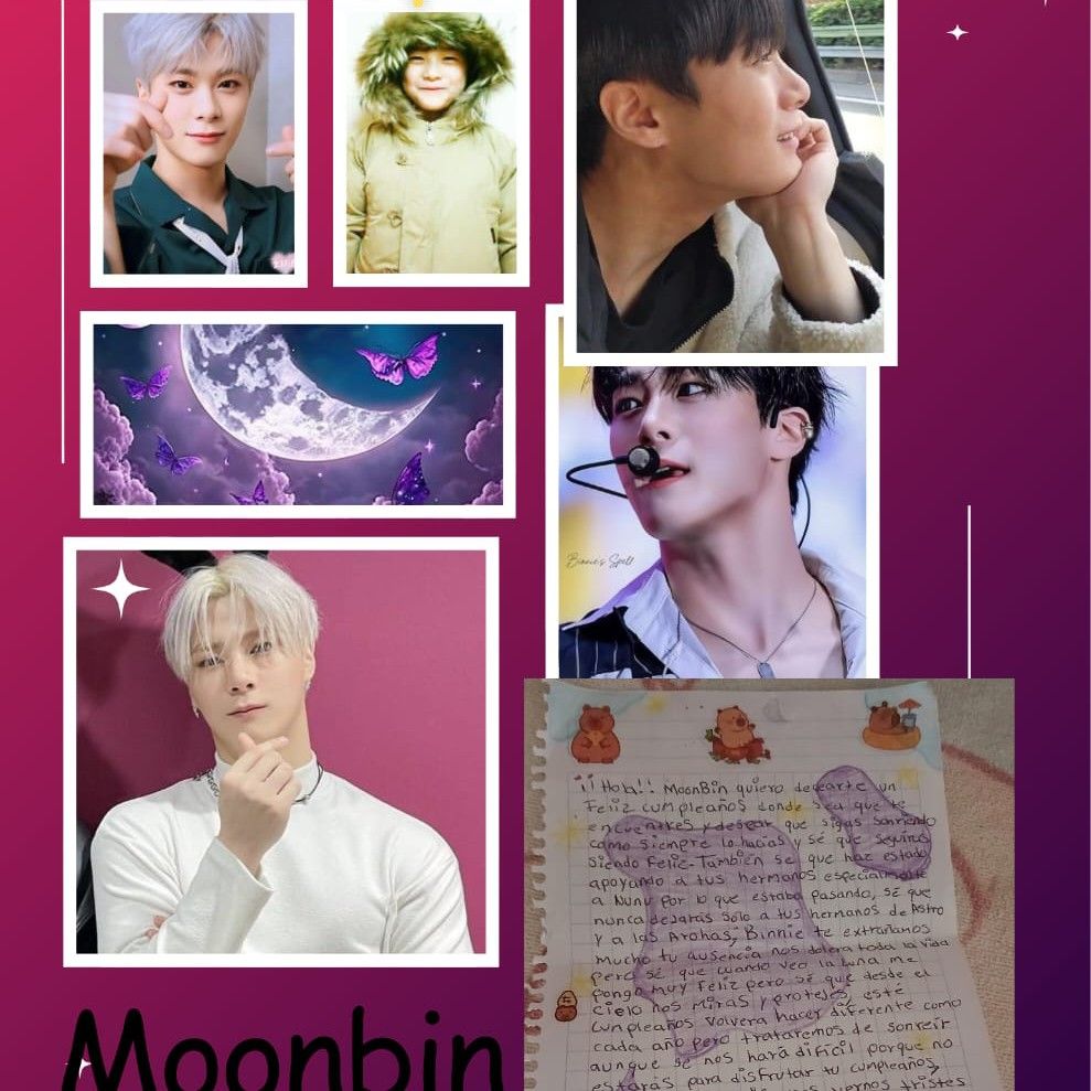 Behind-the-scenes cut of Moonbin (ASTRO)