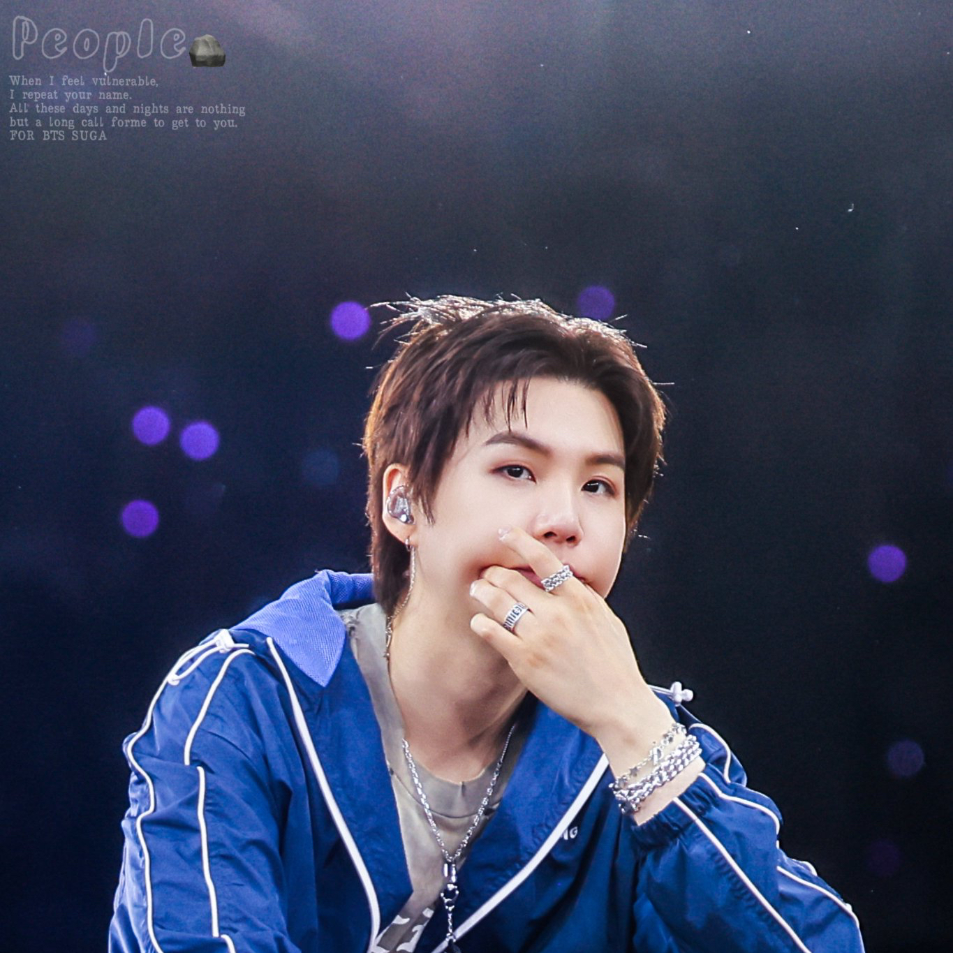 Foto aktivitas terbaru SUGA (BTS)