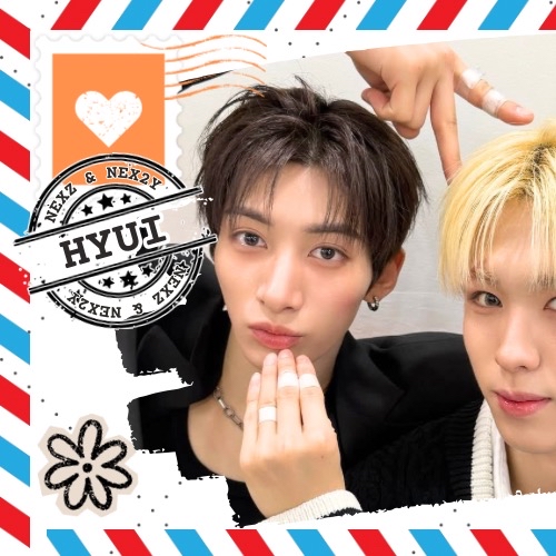 Behind-the-scenes cut of Hyui (NEXZ)