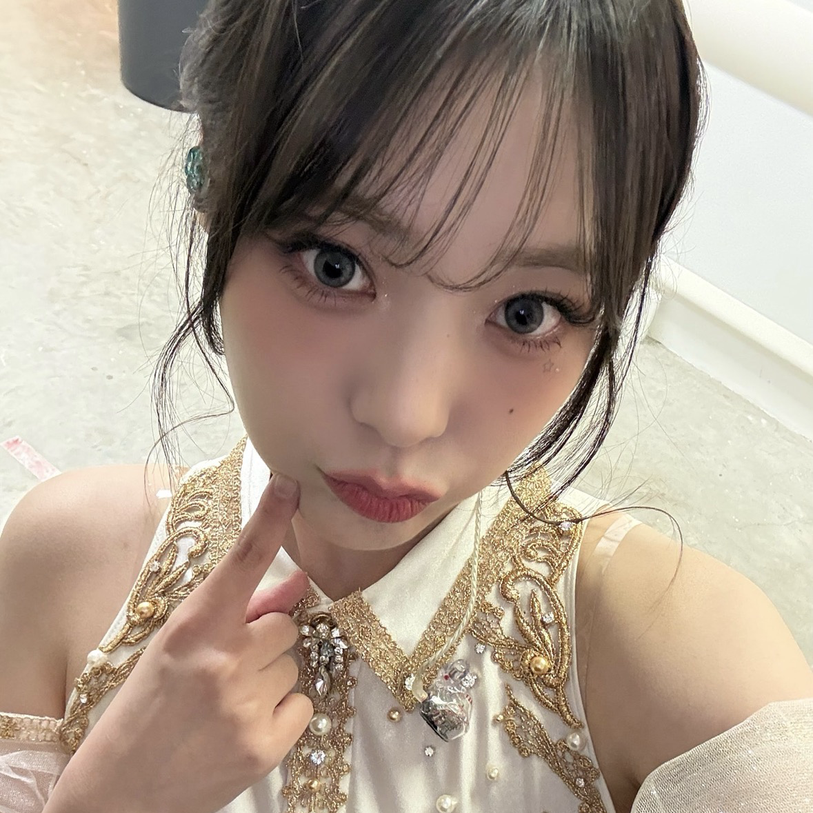 A moment captured by Siyeon (QWER)'s fan