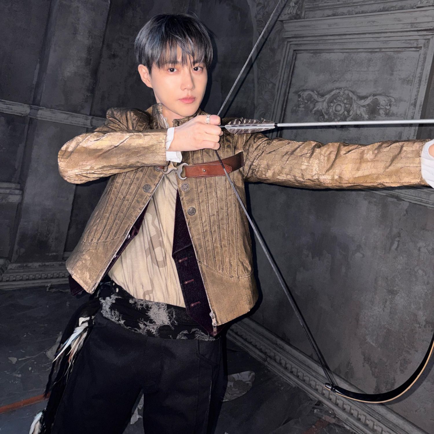 Behind-the-scenes cut of Suho (EXO)