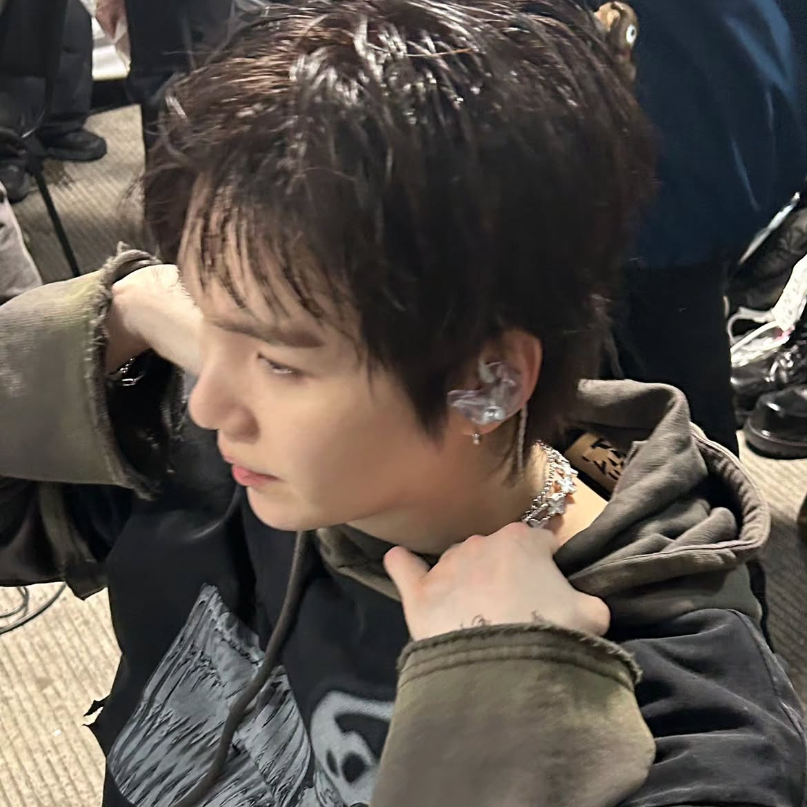Momen yang diabadikan oleh penggemar SUGA (BTS)