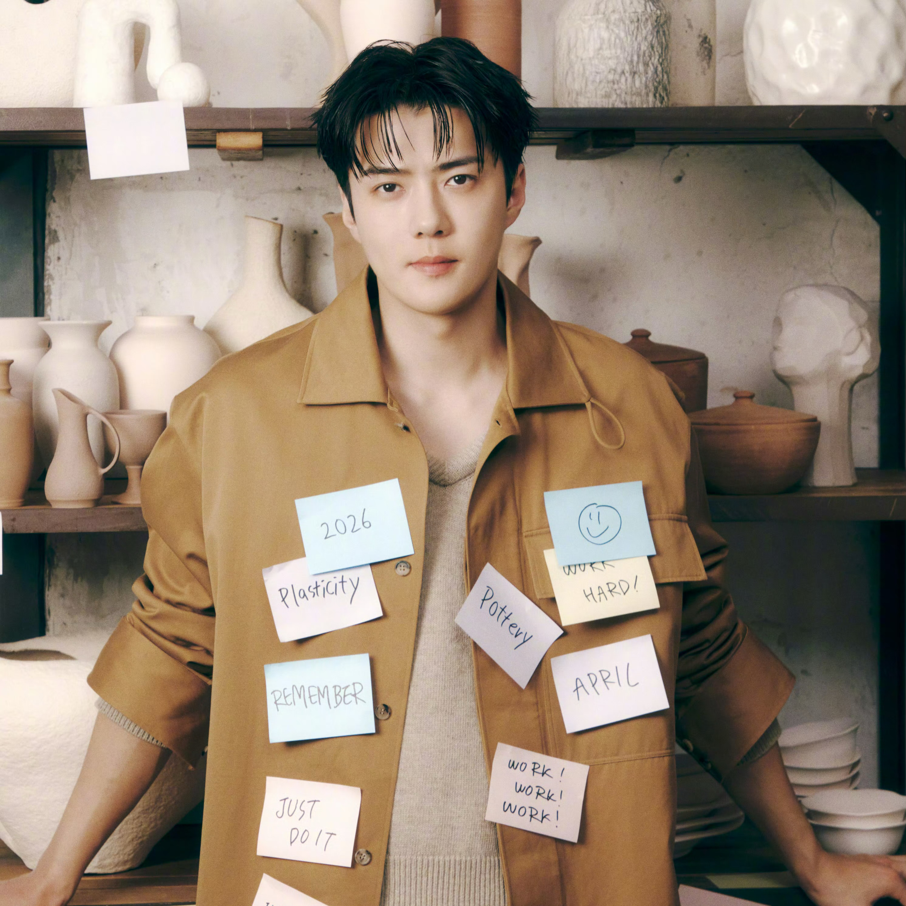 세훈 (EXO)의 비하인드 컷