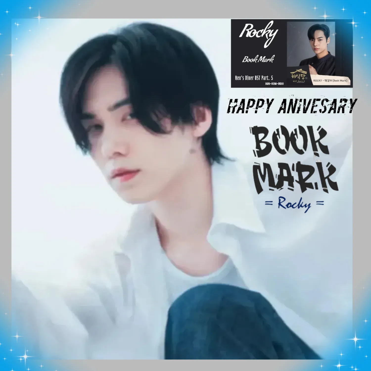 A moment captured by Rocky's fan