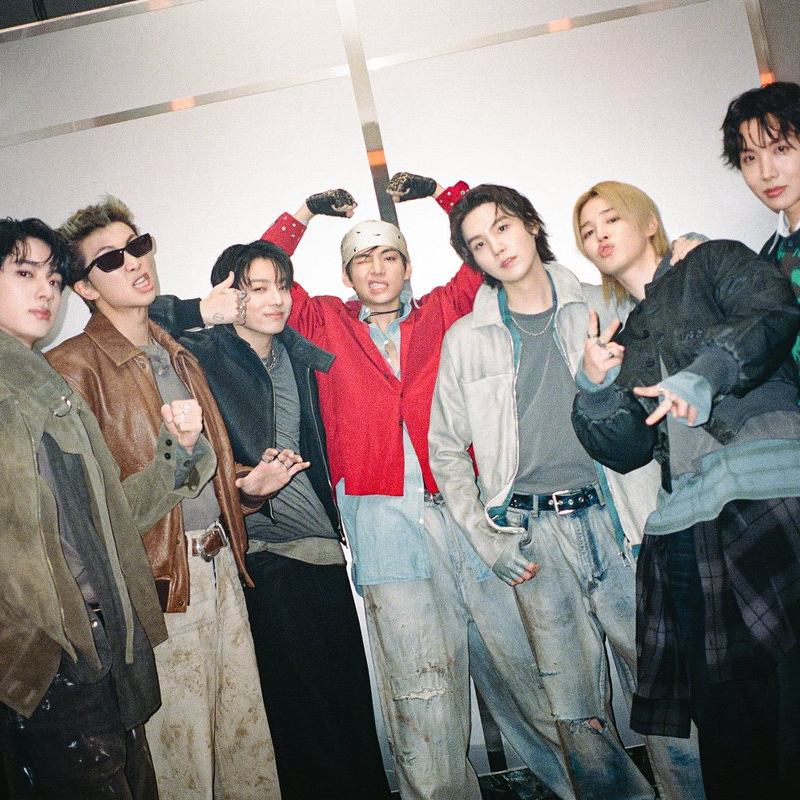 A moment captured by BTS's fan