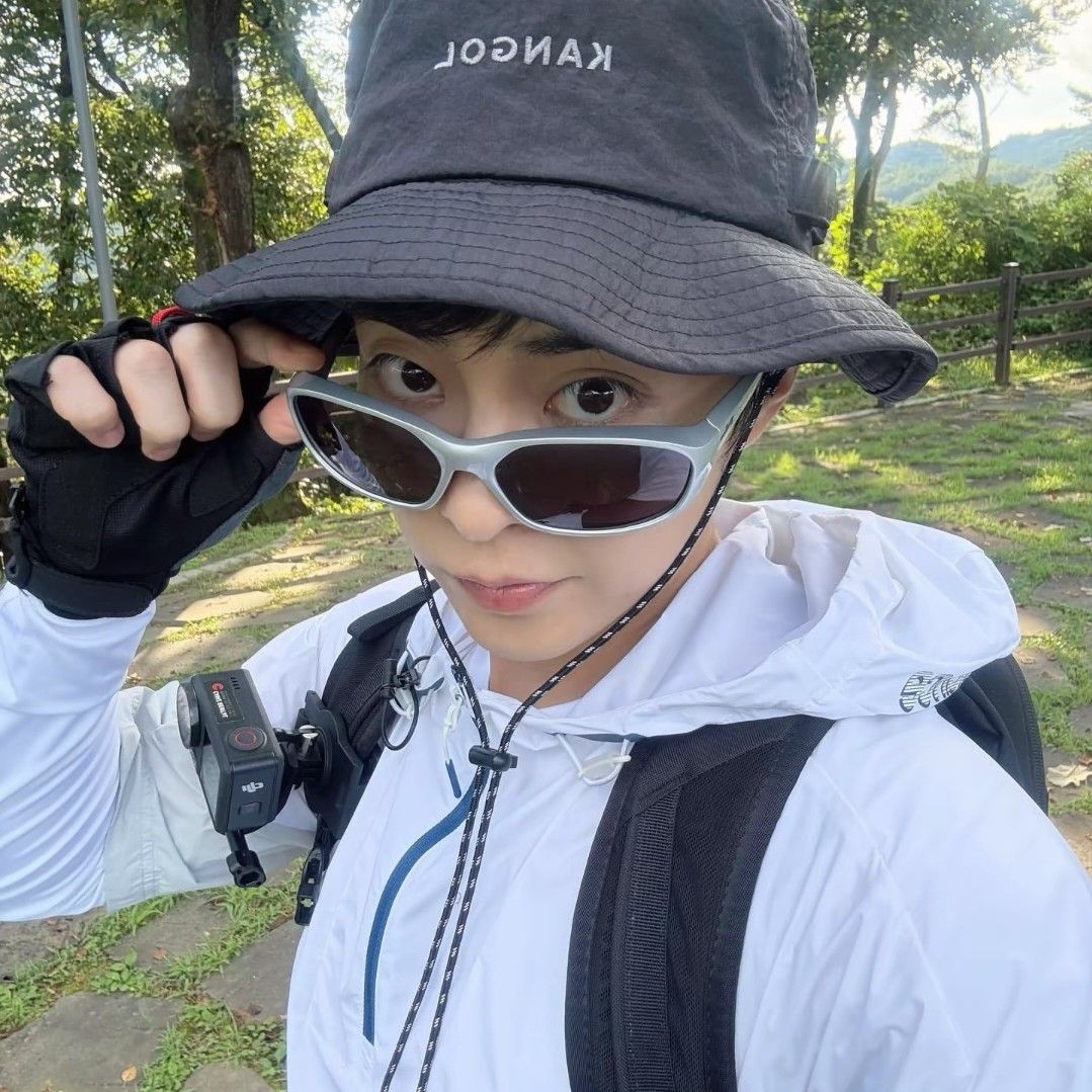 Recent activity shot of Xiumin (EXO)