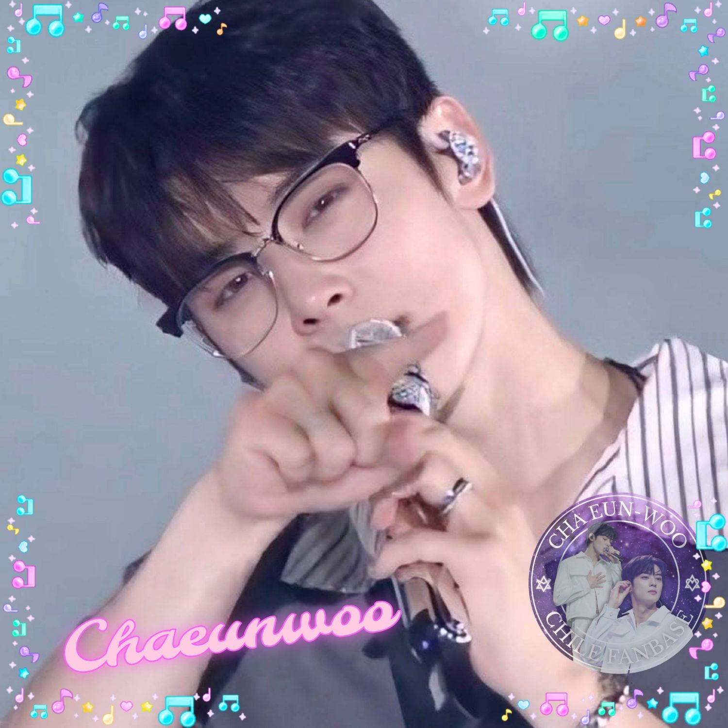 A moment captured by Eunwoo (ASTRO)'s fan