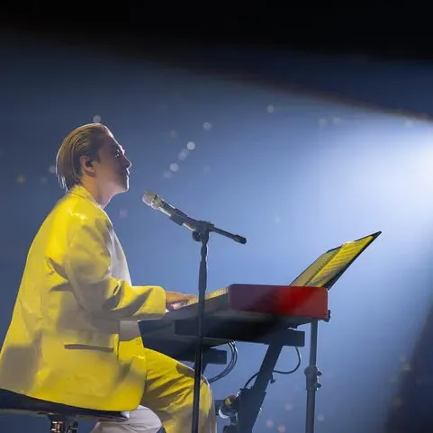 A moment captured by Taeyang (BIGBANG)'s fan