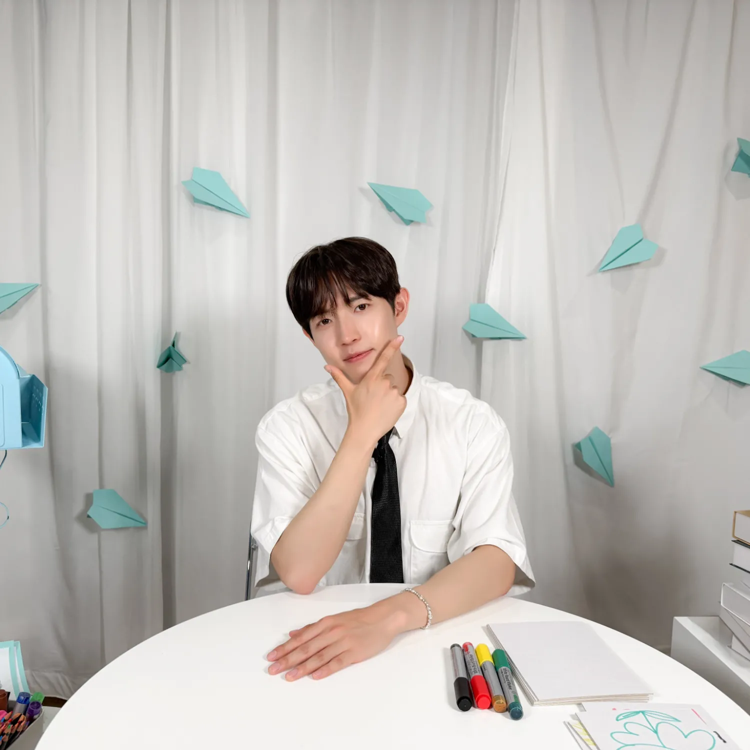 A moment captured by Kim Jaehwan's fan