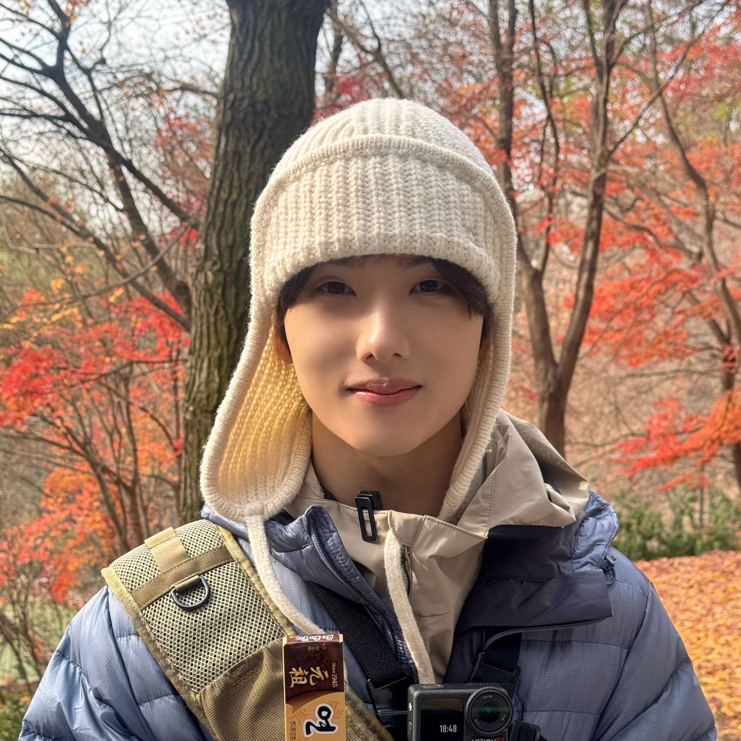 A moment captured by Jisung (NCT DREAM)'s fan