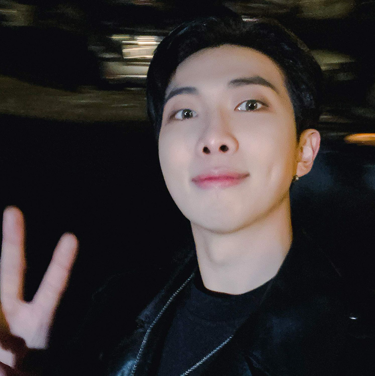 A moment captured by RM (BTS)'s fan