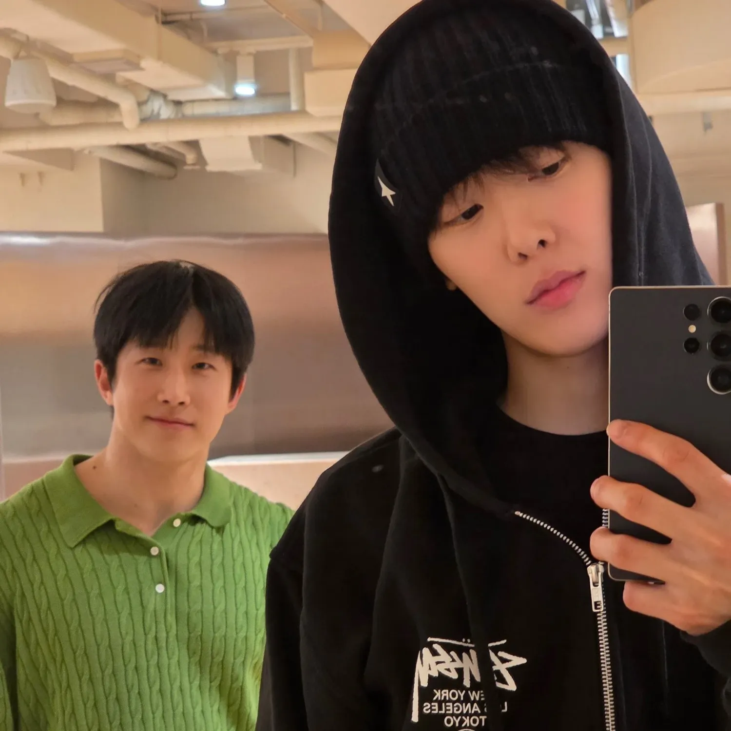 Recent activity shot of Jinjin (ASTRO)