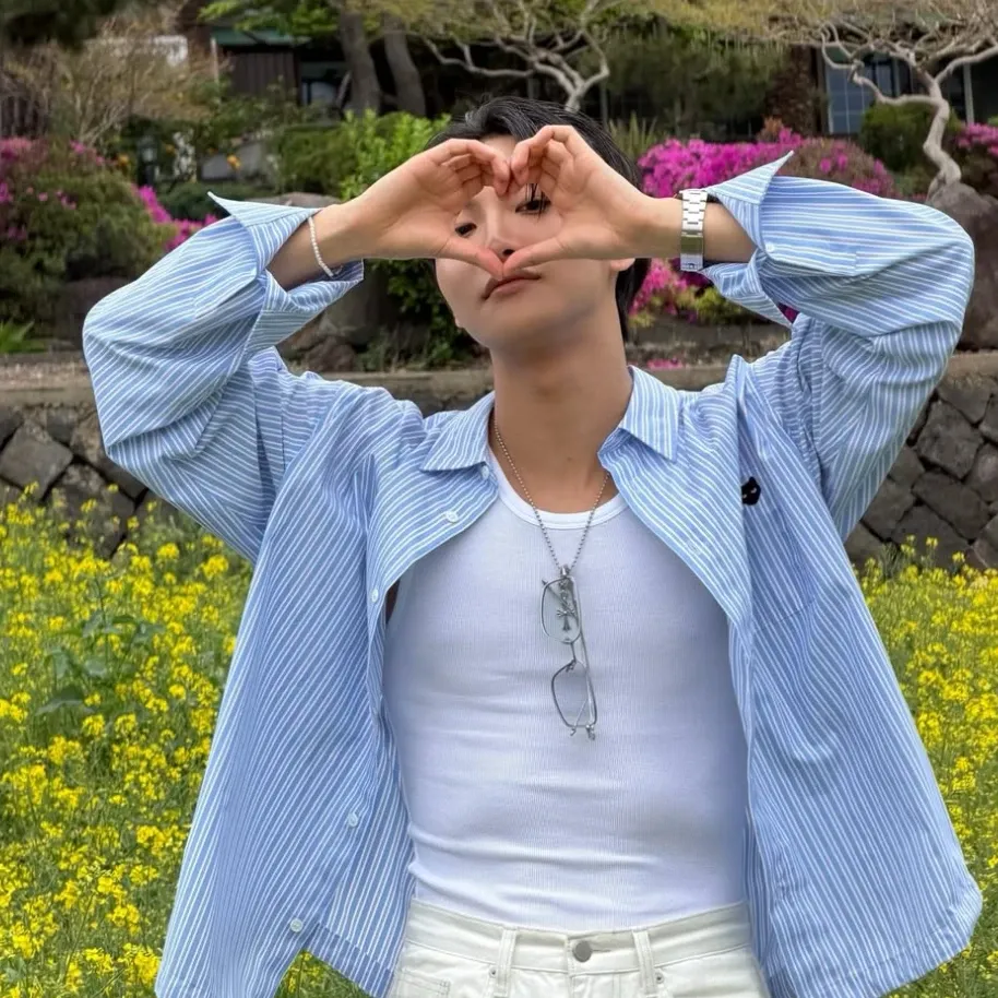 A moment captured by Seonghwa (ATEEZ)'s fan