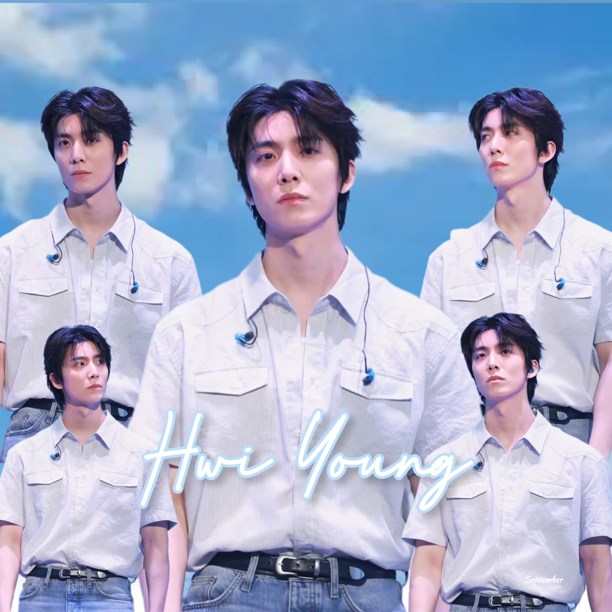 A moment captured by Hwiyoung (SF9)'s fan