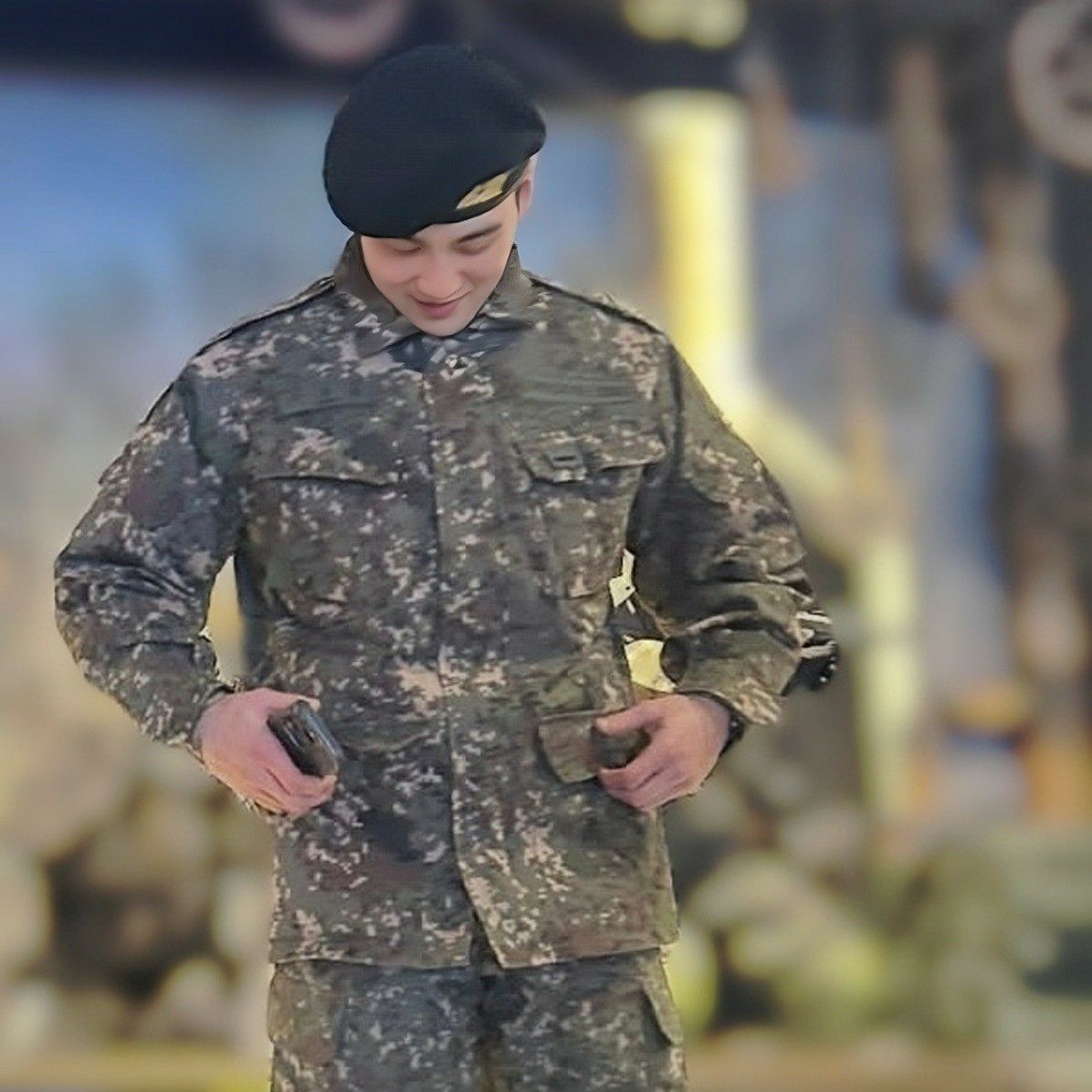 백호의 비하인드 컷