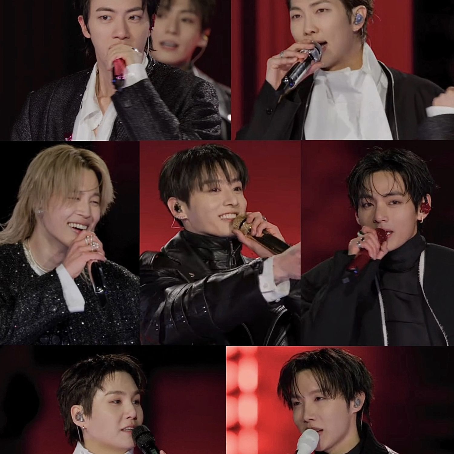 A moment captured by BTS's fan