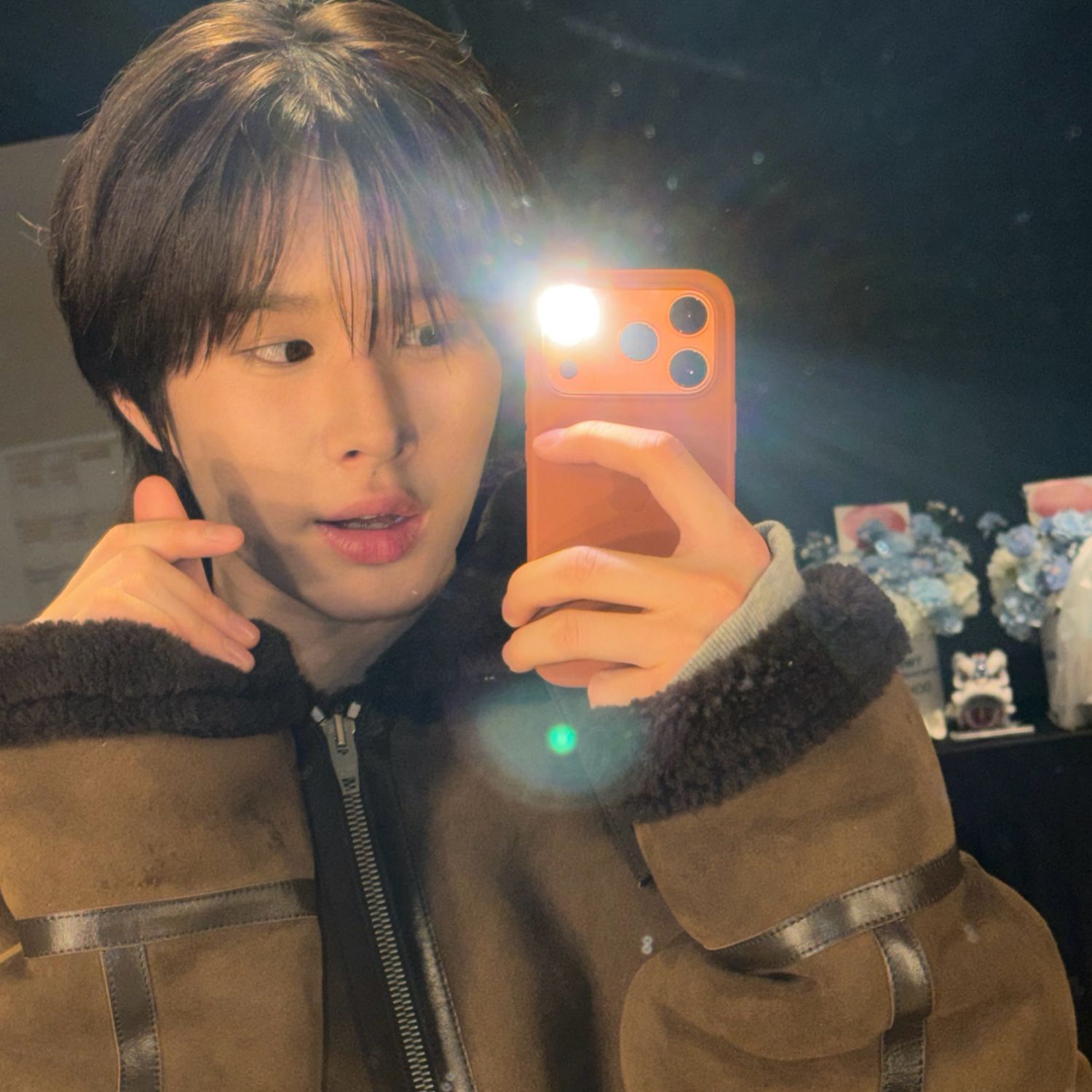 Recent activity shot of Kyungmin (TWS)