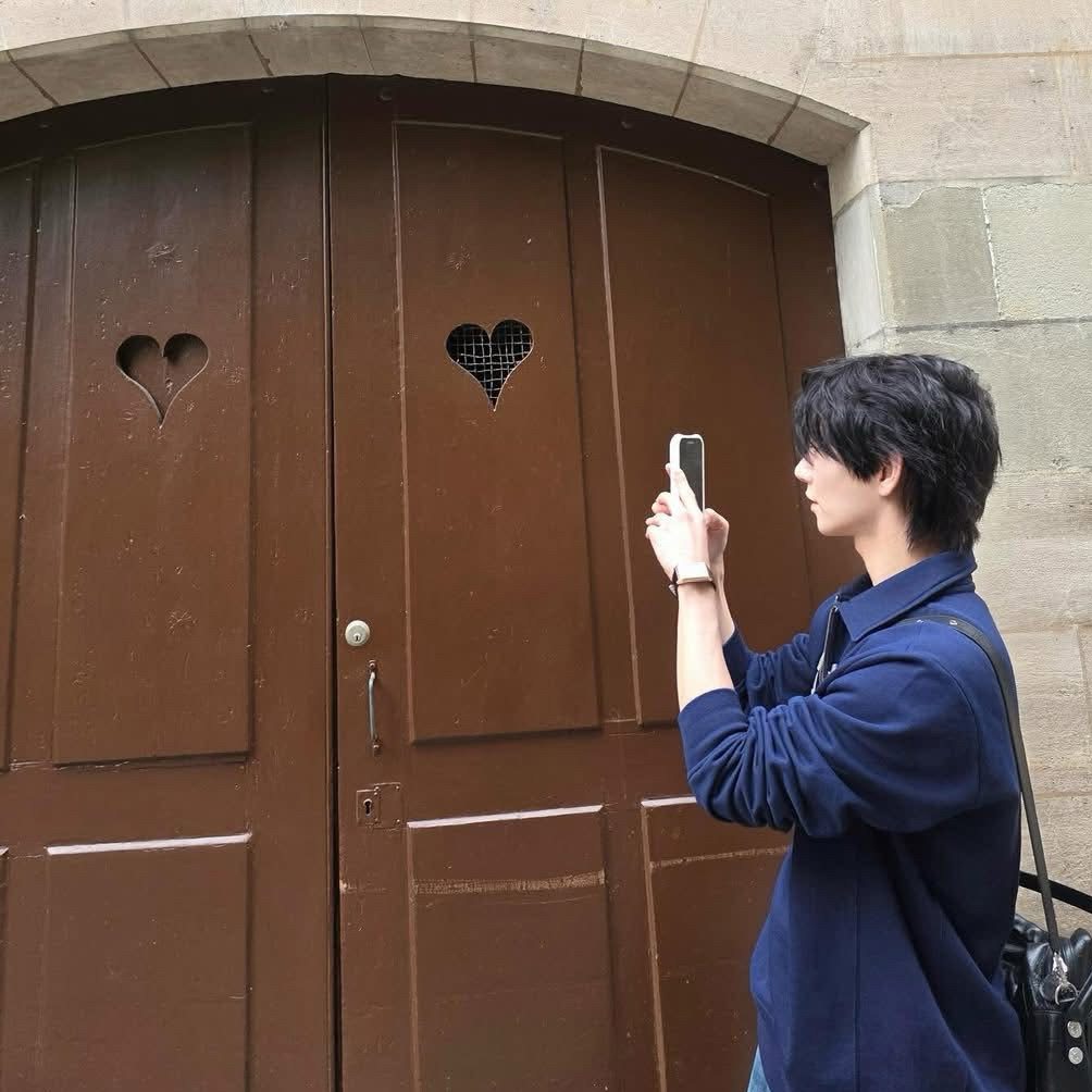 A moment captured by SEVENTEEN's fan