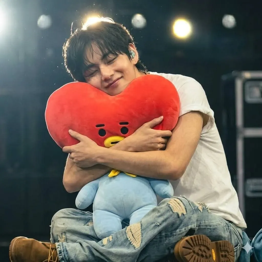 Momen yang diabadikan oleh penggemar V (BTS)