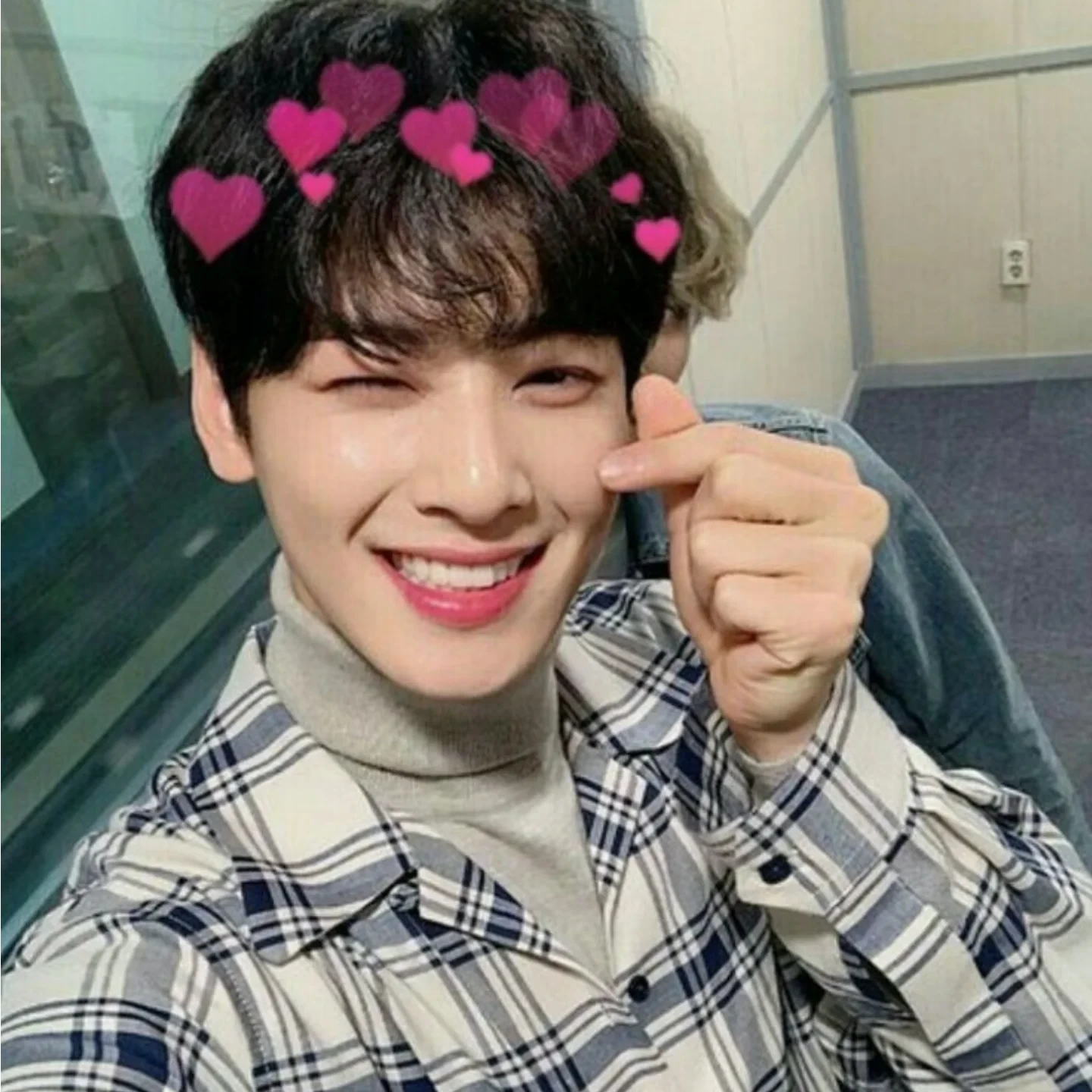 A moment captured by Eunwoo (ASTRO)'s fan