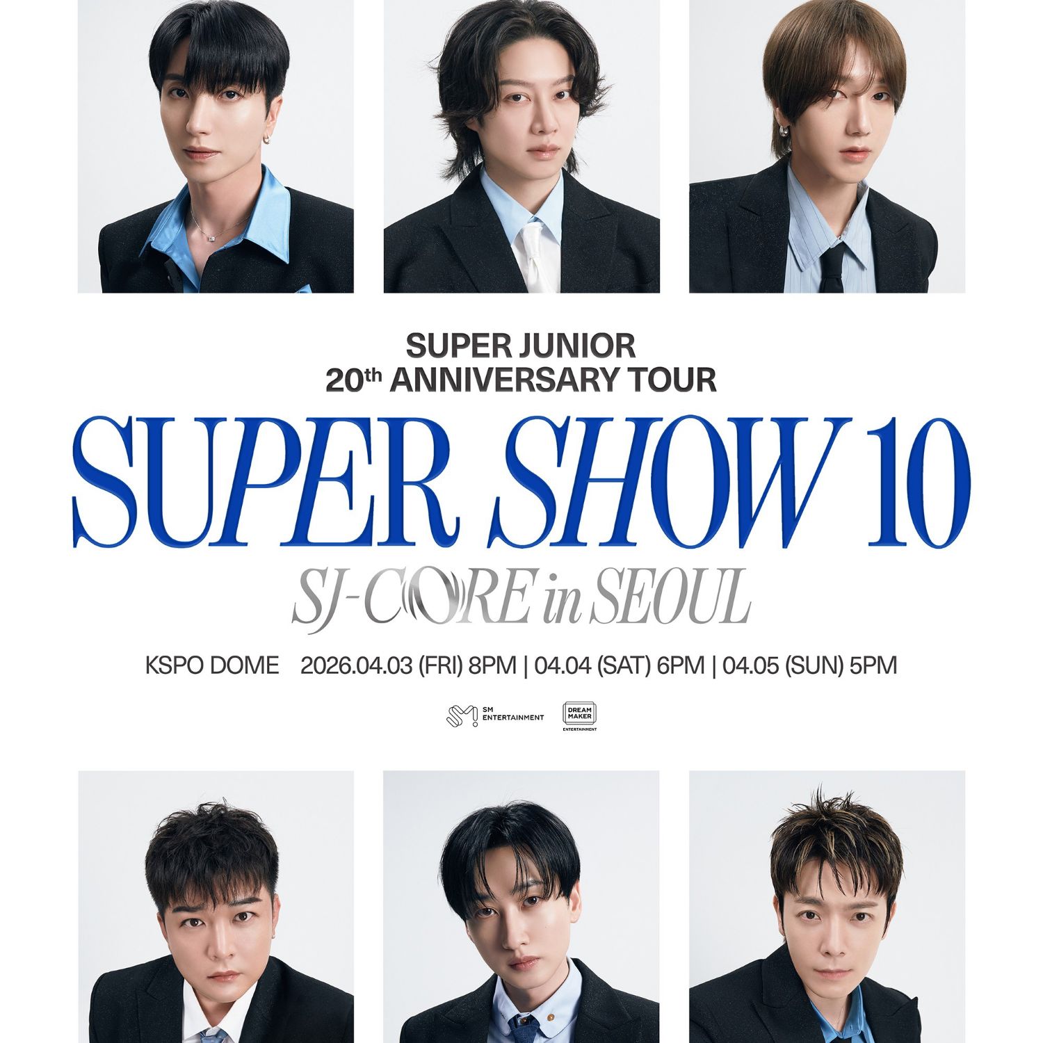 Recent activity shot of Super Junior