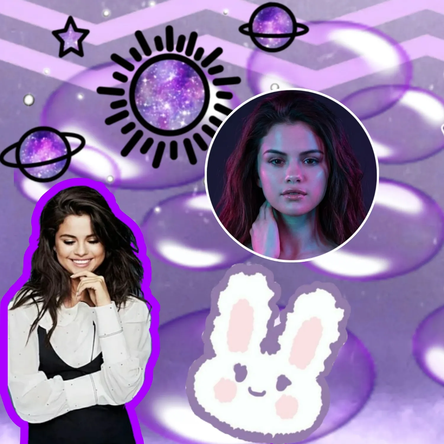 A moment captured by Selena Gomez's fan