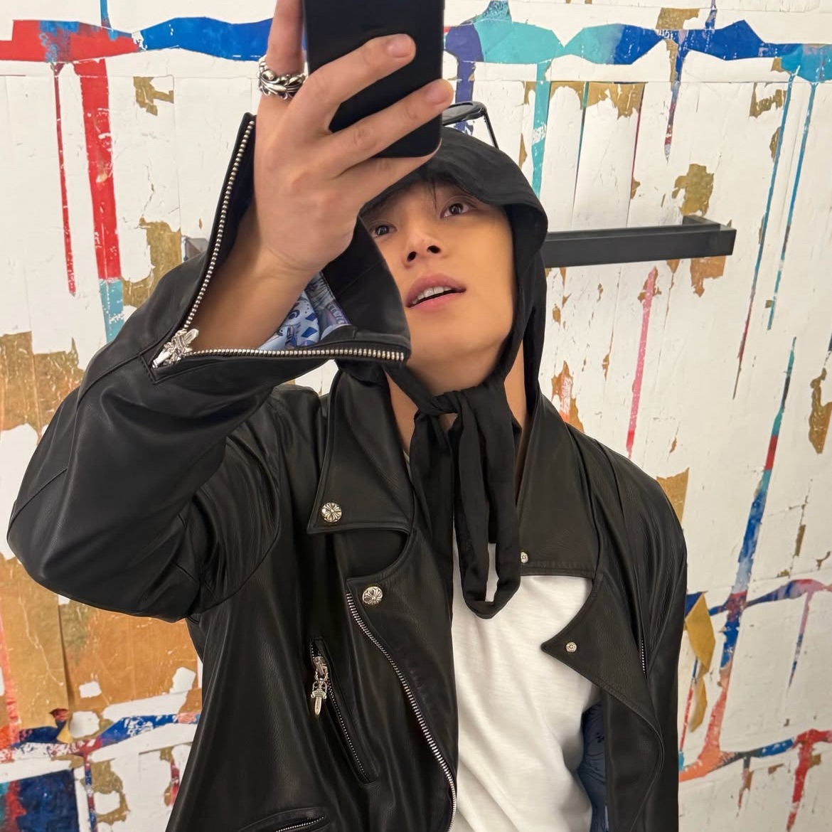 Recent activity shot of Mingyu (SEVENTEEN)