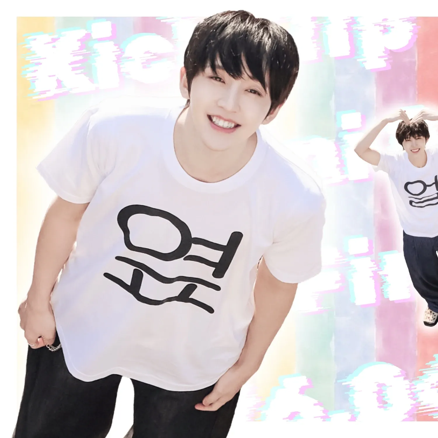 A moment captured by Donghyeon (KickFlip)'s fan