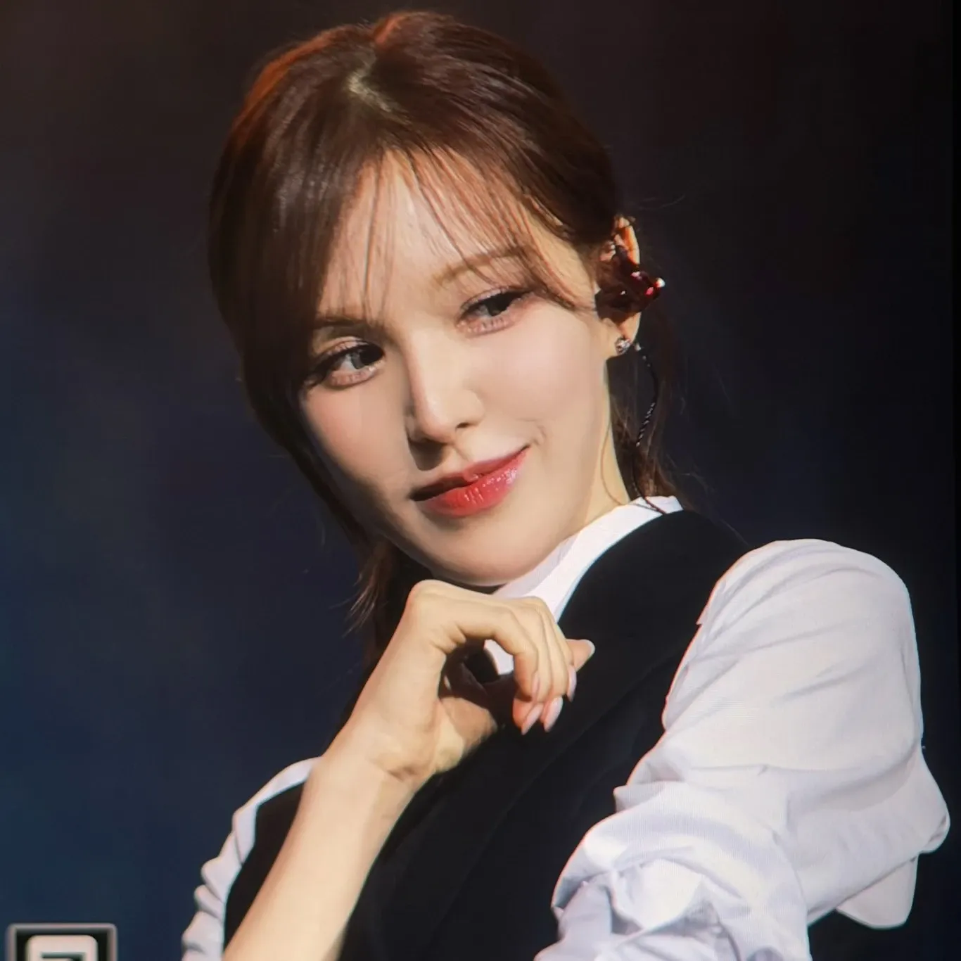 Momen yang diabadikan oleh penggemar Wendy (Red Velvet)