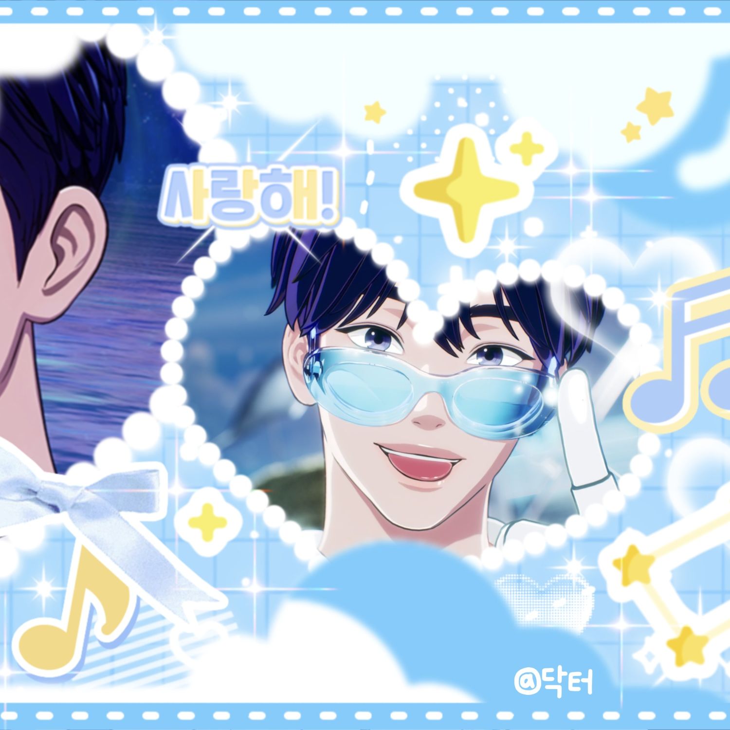 A moment captured by Yejun (PLAVE)'s fan