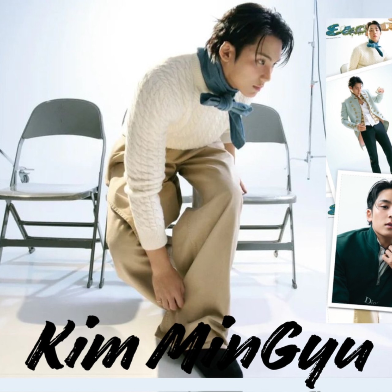 A moment captured by Mingyu (SEVENTEEN)'s fan