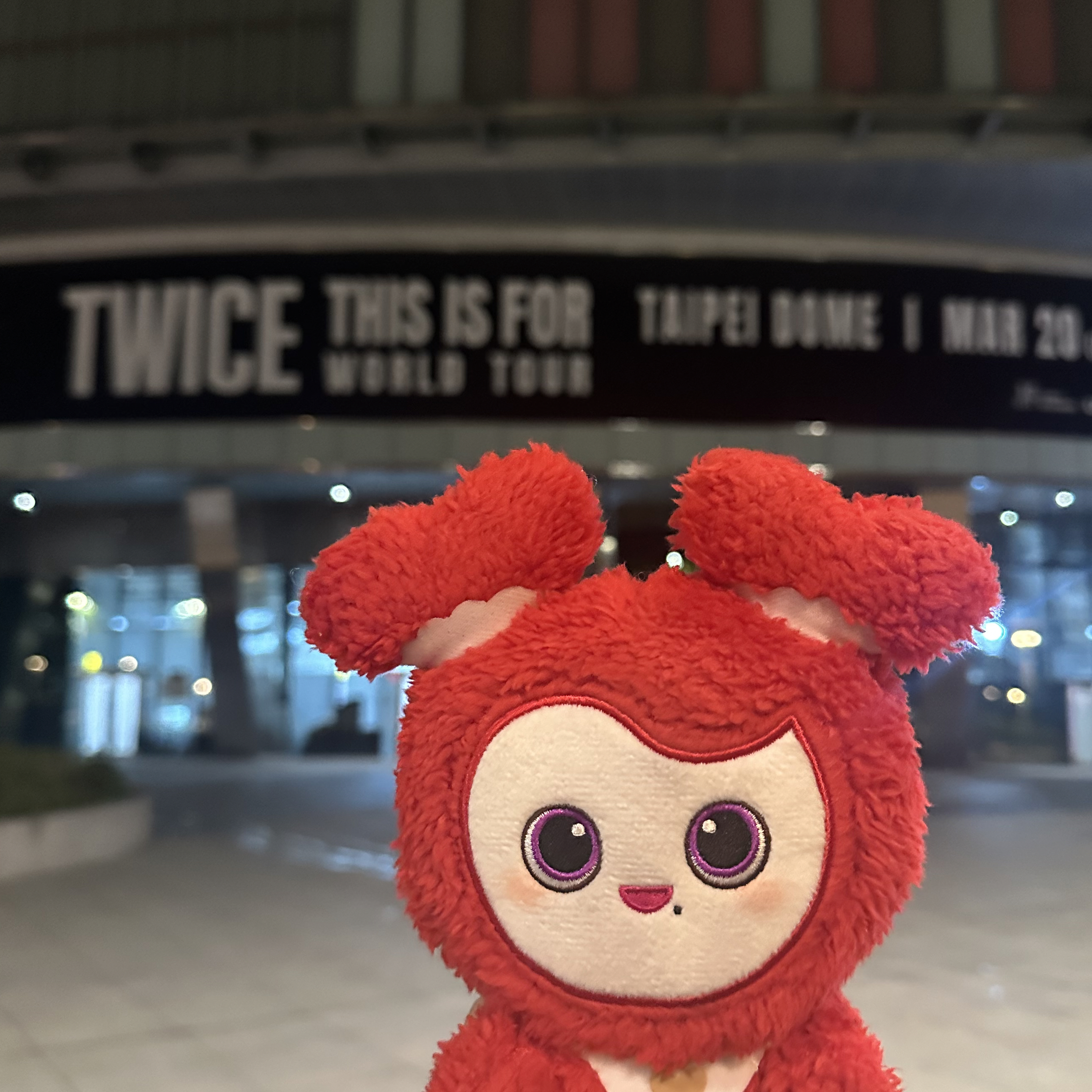 彩瑛 (TWICE)粉丝拍下的瞬间